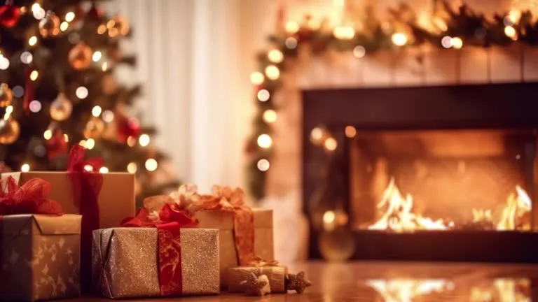 美女网站18圣诞节温馨家庭场景视频素材